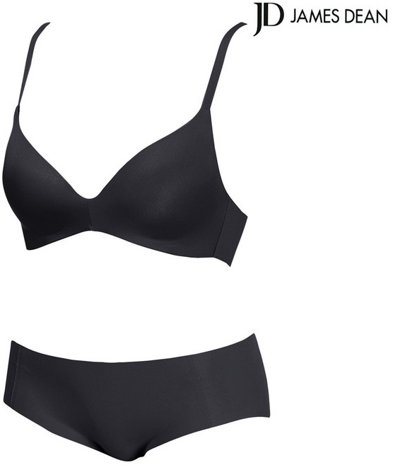 제임스딘 U083 무봉제 노와이어 브라팬티 세트구성