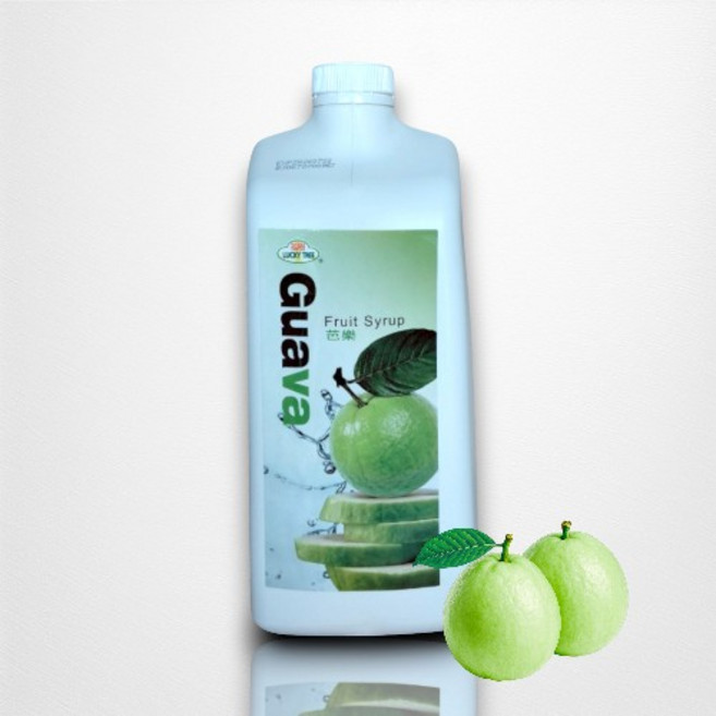 福樹 Lucky Tree 芭樂濃縮汁，適用於茶飲調醬與水果酒調製, 1個裝, 2.5kg