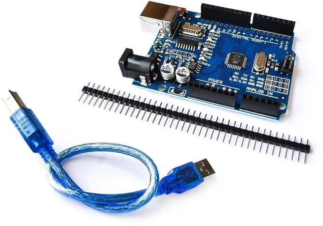 아두이노 우노 Uno R3 호환 보드, 기본형+USB A타입 케이블
