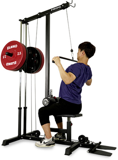 렛풀다운머신 원판형 케이블머신 등운동기구, 상세 설명 참조