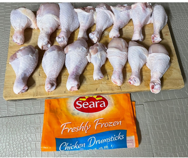 S.N. FOOD SEARA FROZEN HALAL CHICKEN DRUMSTICKS(씨에라 냉동닭다리 드람스틱)브라질산 2KG/1팩, 냉동제품 미개방상태에서 24시안으로 반품가능, 2KG, 1개