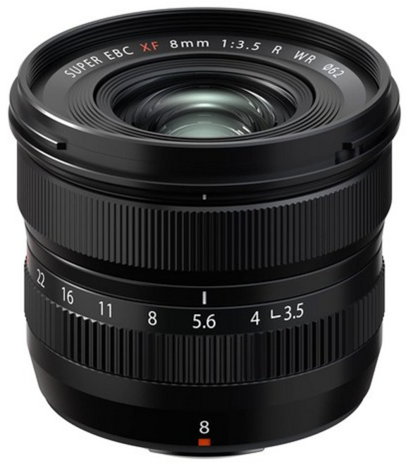 (FUJIFILM) X 8mm F3.5 F XF8MMF3.5 R WR 후지 필름 교환 렌즈 후지논 단초점 최광각, 상세페이지 참조