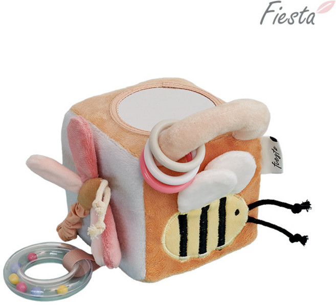 피에스타 촉감 딸랑이 멀티 큐브, 1개, 단품