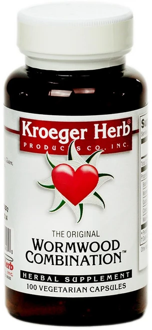 크로거허브 웜우드 콤비네이션 베지테리안 캡슐, 100정, 1개 - 쿠팡