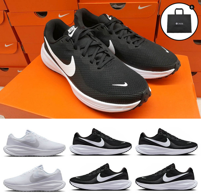 나이키 레볼루션8 운동화 남성 여성 런닝화 신발 헬스 조깅 트레이닝 데일리 가성비 런닝화 (JADE로고 신발주머니 증정)
