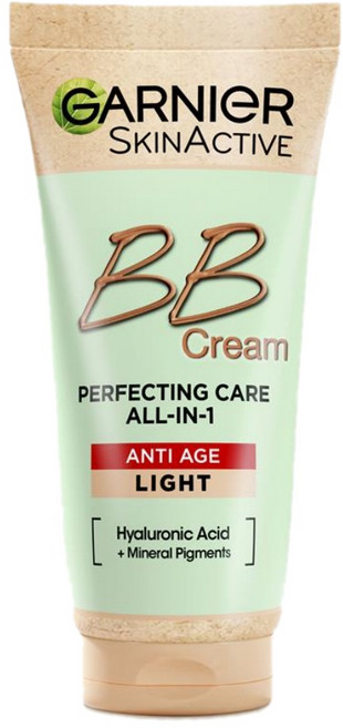 Garnier 가르니에 올인원 안티 에이지 라이트 비비크림 SPF 15 50ml BB Cream All-In-One Perfector, 1개, 상풍설명참조