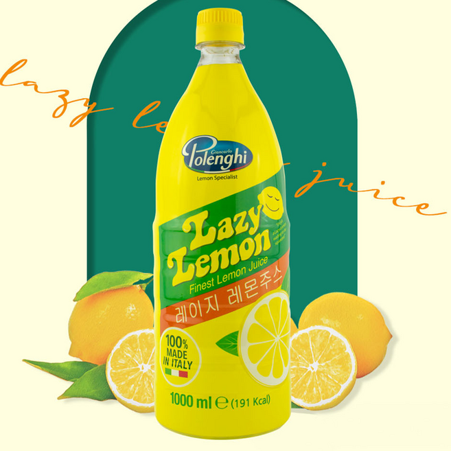 폴렌기 레이지 레몬주스, 1L, 1개