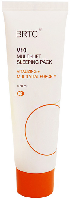 [BRTC 정품] V10 멀티리프트 슬리핑팩 80ml + 샘플 랜덤(2매), 1개