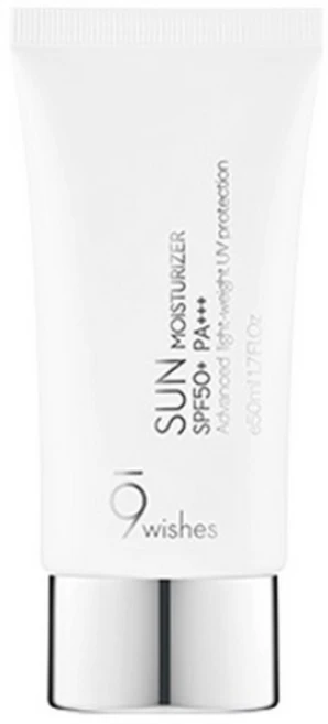 나인위시스 썬 모이스처라이저 SPF50+ PA+++, 50ml, 12개 - 쿠팡