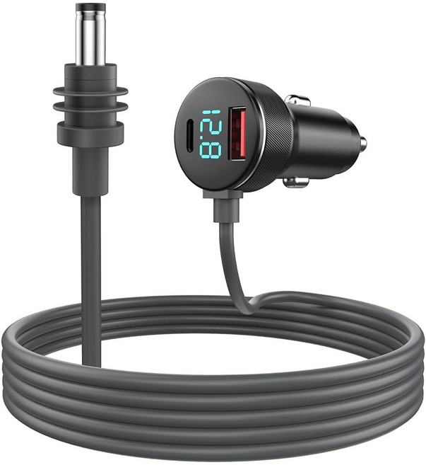 3-in-1 스타링크 미니 케이블 10피트/3m 고속 충전 USB C/USB A 포트 12-48V 자동차 충전기 및 DC 방수 액세서리, Generic 3in1 스타링크 미니 케이블 10피트/