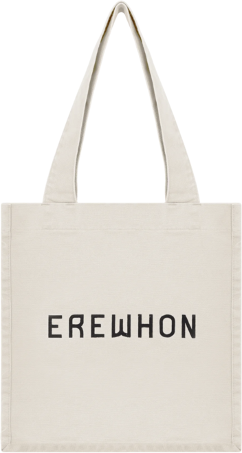 에러헌 EREWHON 쇼퍼백 코든 캔버스 크림 그레이