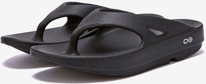 (국내매장판) 우포스 OOFOS 쪼리 슬리퍼 블랙 (1000-Black)