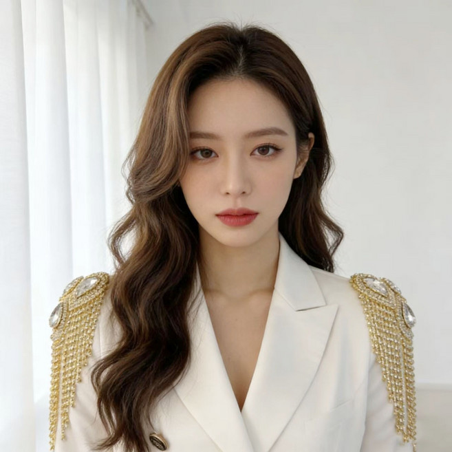 큐빅 테슬 어깨 견장 무대공연 행사 파티 악세사리