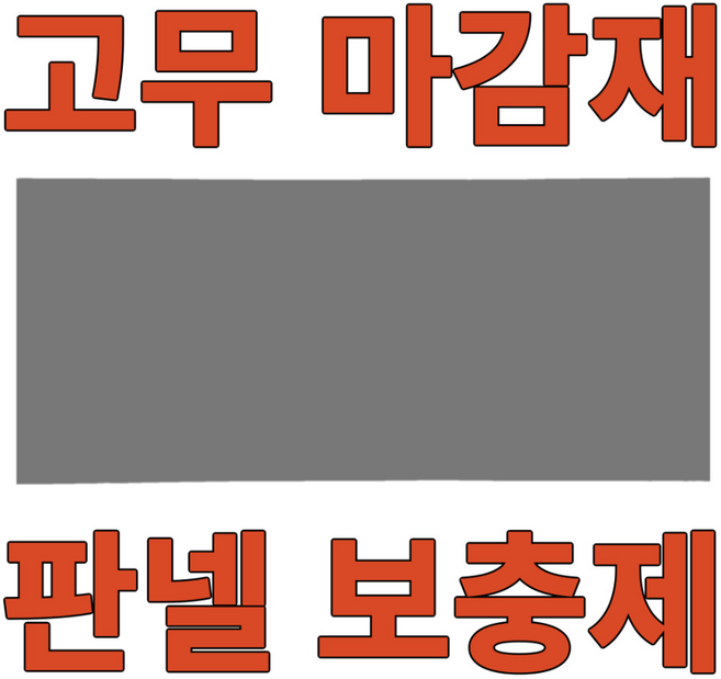 전기판넬 온돌판넬 훈기나는판넬 안전단자장착 전자파차단, 고무판(마감재)850x1700x15