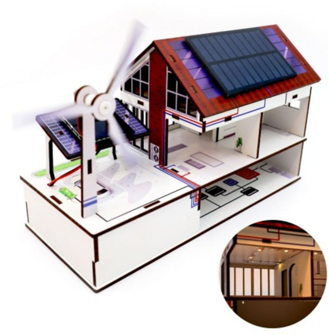 (프리미엄 우드공작) 친환경 태양광 하우스 만들기