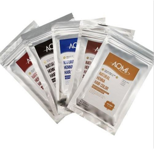 아오미 내추럴 헤나 헤어 칼라100g/10종 미용실염색 흰머리 새치관리 천연헤나가루 컬러 헤나염색약 저자극 인도 뿌염, 내추럴오렌지, 1개