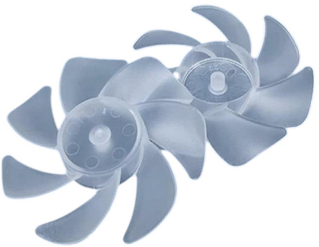 7엽 투명 플라스틱 과학 만들기 부품 프로펠러 5P 과학만들기