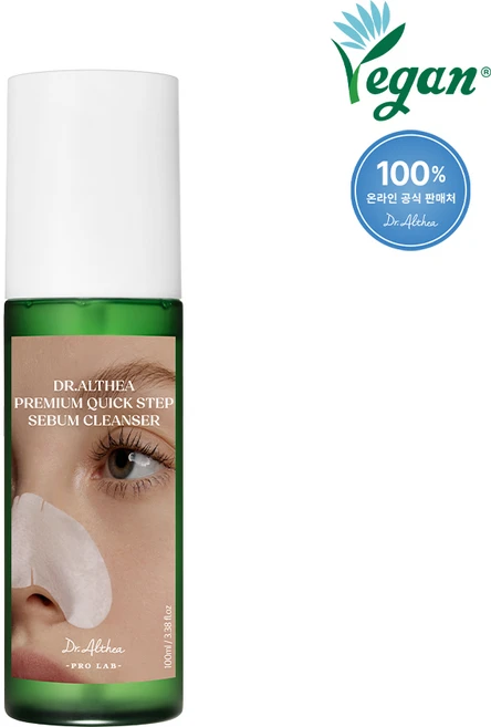 [Dr.Althea] 닥터엘시아 프리미엄 퀵 스텝 세범 클렌저, 1개, 100ml - 쿠팡