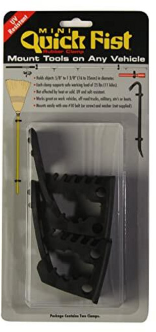 퀵 피스트. 공구 및 장비 장착 용 미니 클램프 5/8-1-3/8 직경 (2개 팩), 퀵 피스트. 공구 및 장비 장착 용 미니 클램프 5/8