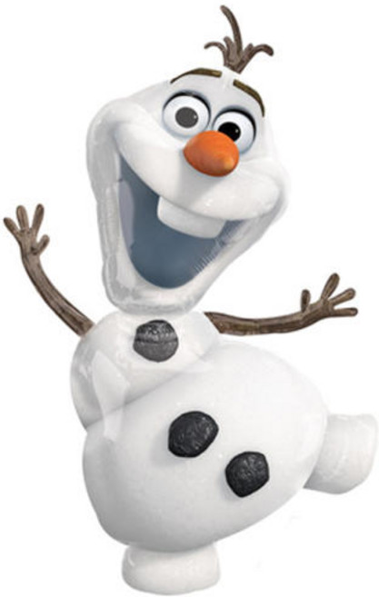 [아나그램] 슈퍼쉐입 올라프 풍선 겨울왕국풍선 디즈니 홈파티 꾸미기 백일 세돌상, 엘사 안나 양면