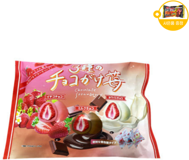 일본 돈키호테 동결건조 딸기 초콜릿 초코 딸기 아소토 사은품 추가증정, 1개, 270g