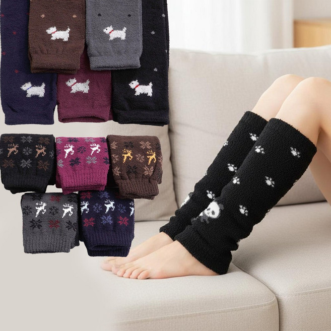 라이크라라 (2켤레) 국산 보온 탁텔 수면 토시 레그워머