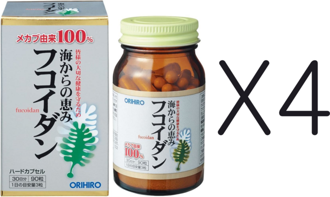 오리히로 바다의 은혜 후코이단 90정, 4개