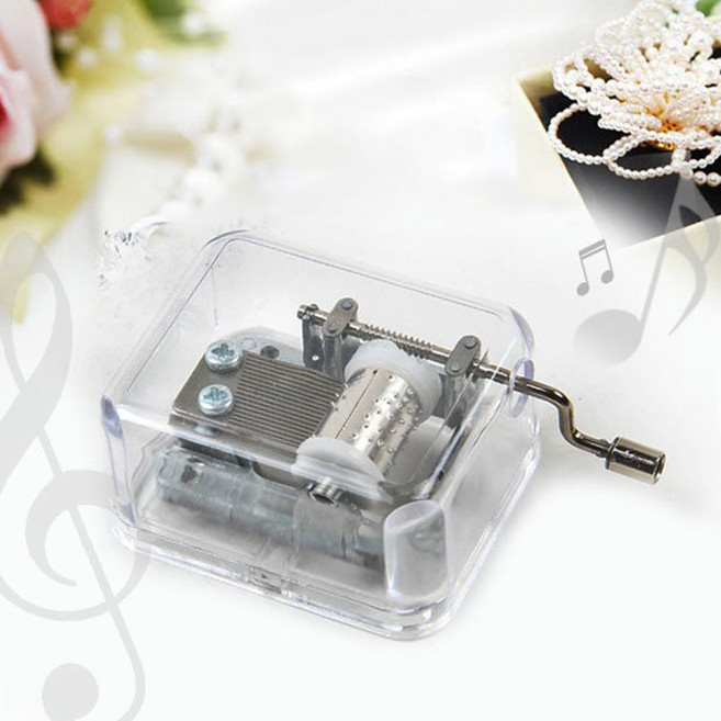 수동오르골 오르골 인테리어 보석함 뮤직박스 태엽, 수동오르골(천공의섬 라뷰타)