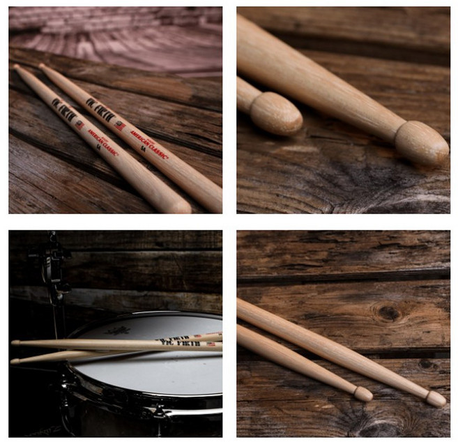 빅퍼스 5A 드럼스틱 히코리 ViC FiRTH American Classic, 1세트