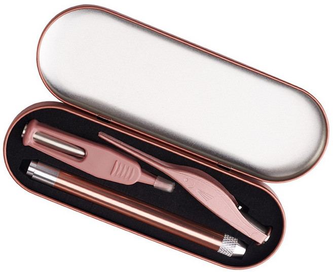 주니톡 LED라이트 귀지집게 핀셋 유아 귀이개, LED 귀지집게세트(4종), 1개입, 1개