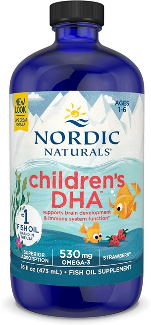 노르딕내츄럴스 칠드런 어린이 DHA 16온스 1개, 16oz 1개입 - 쿠팡