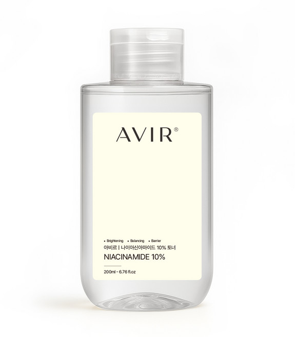 아비르 나이아신아마이드 10% 토너, 2개, 200ml