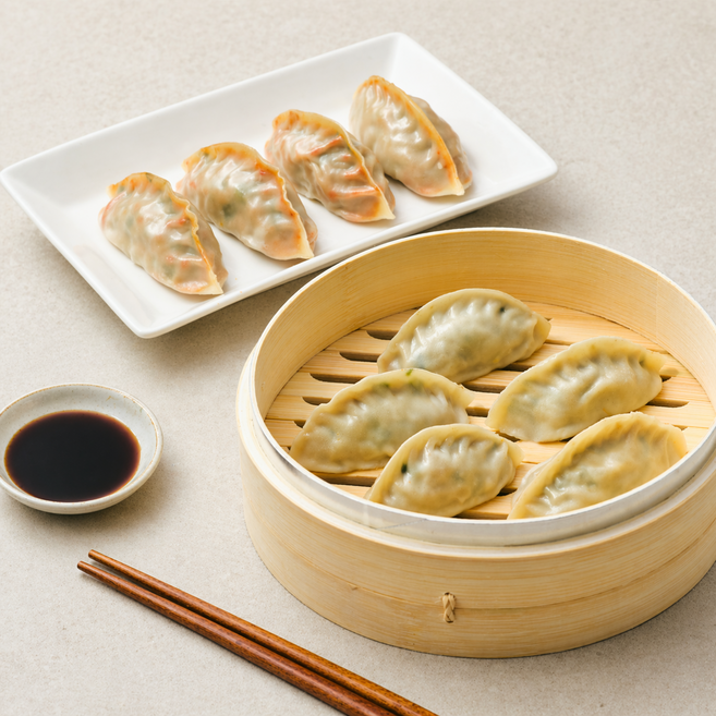 장이당 국내산 고기만두+김치만두, 2개, 1kg