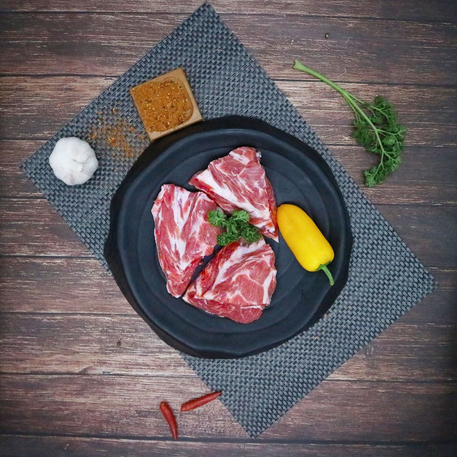 램스푸드 양고기 냉동양목심500g 바베큐용, 1개