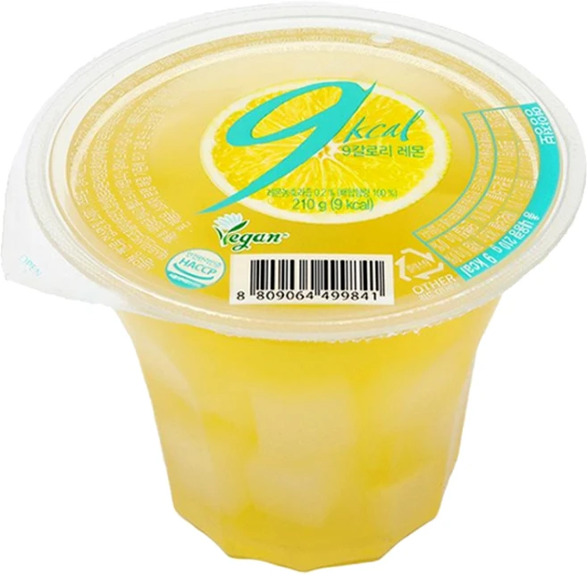 뚜또 9칼로리 푸딩 레몬, 210g, 12개 - 쿠팡