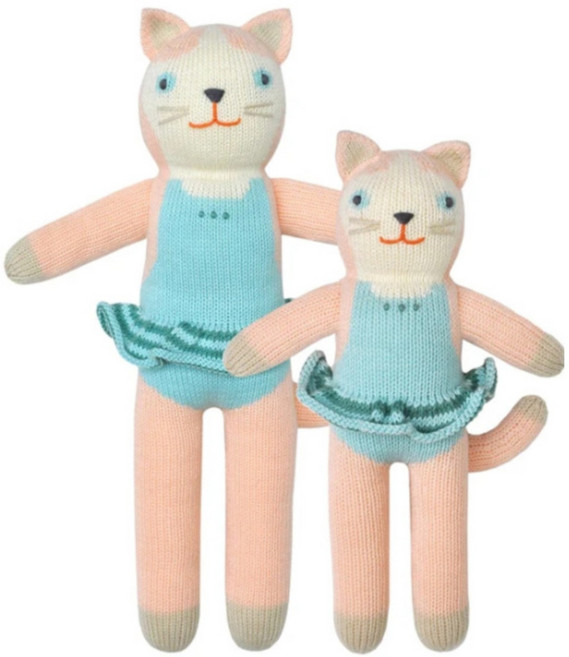 블라블라 스플래쉬더캣 Mini 12 inch 애착인형 뜨개인형, Regular (18 inch), 1개