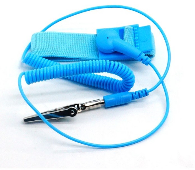 정전기 방지 팔찌 어스링 방전 손목 스파크 밴드 차단 제거, 5개