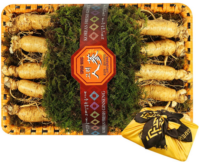 금산 고려 인삼 수삼선물세트, 1세트, 8호 1kg(9편-12편), 1kg