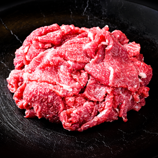 더맛한우 국내산 소고기 불고기 요리용 300g1++No.9 암소 한우, 1200g, 1개