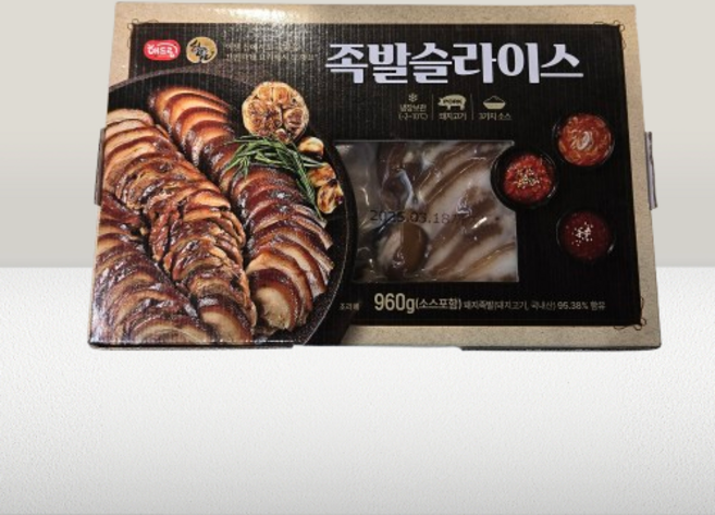 해드림 족발 슬라이스 960g (국내산) 코스트코 냉장, 1개