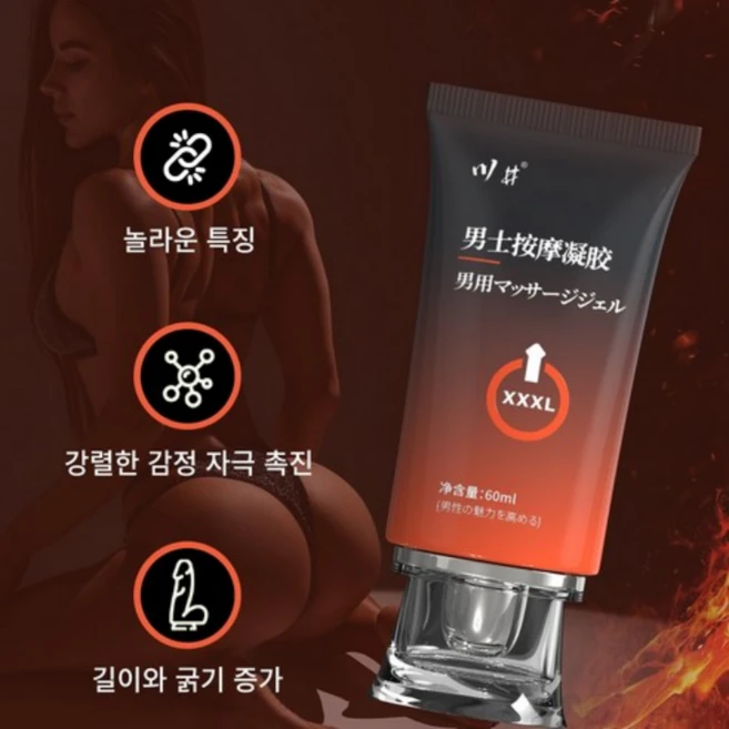 순한 성분 남성 전용 크림 윤활+지속력 케어, 1개, 60ml - 쿠팡