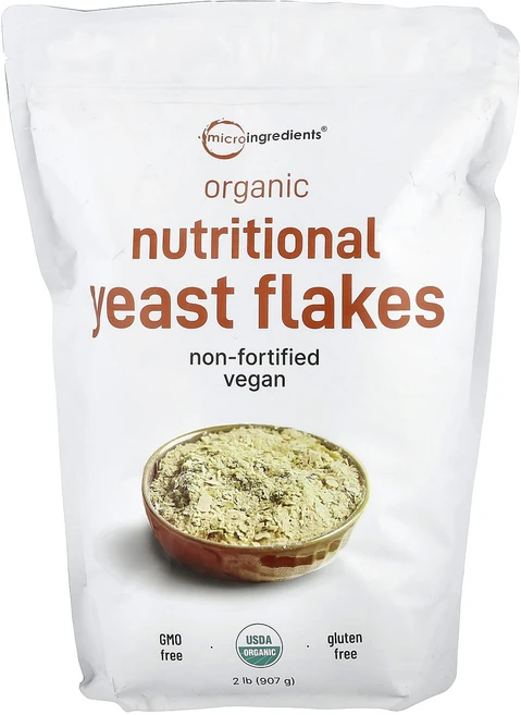 검증된효과 Micro Ingredients 유기농 영양 효모 플레이크 907g(2lb) 인기상품입니다, MicroIngredients유기농영양효모플레이크907, 907g, 1개 - 쿠팡