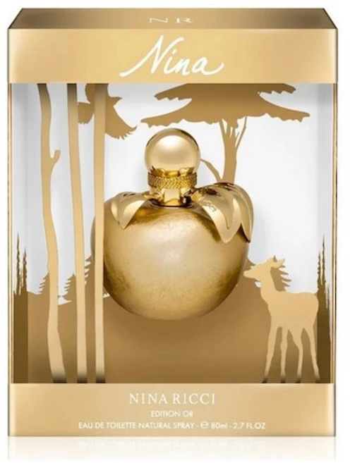 Nina Ricci 니나 리치 에디션 OR 여성용 80ml-2.7oz-80ml EDT 스프레이 새 밀봉 (BJ43 NINA EDITION WOMEN PERFUME RICCI, 1개 - 쿠팡