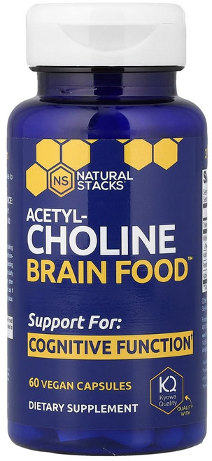 아이허브 Acetyl-Choline Brain Food 베지 캡슐 60정, NSK56398, 1개