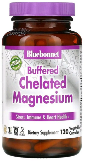 블루보넷 버펄드 킬레이트 마그네슘 673M 60정, 120정, 1개