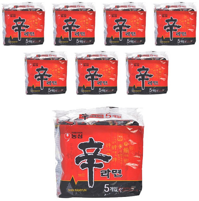 農心 辛拉麵 5入, 5