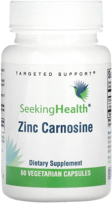 Seeking Health 아연 카르노신 베지 캡슐 60정, SeekingHealth아연카르노신베지캡슐60정, 1개 - 쿠팡