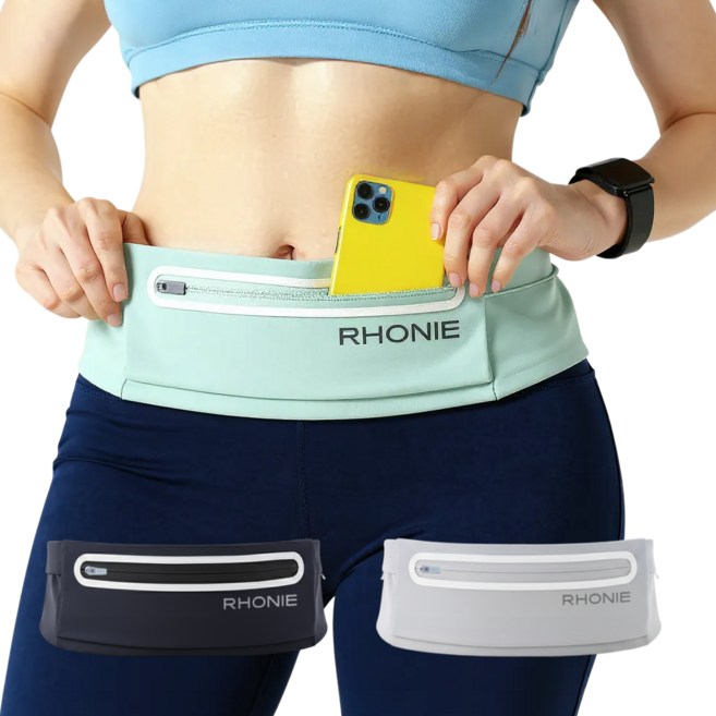 로니에 가벼운 확장형 에어리 러닝벨트, 민트, 1개