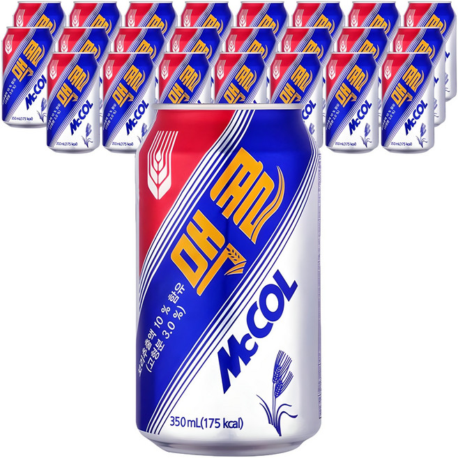 일화 맥콜 350ml 총24캔, 24개