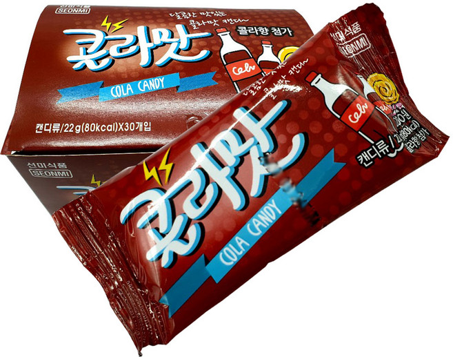 선미 콜라맛 캔디, 22g, 30개